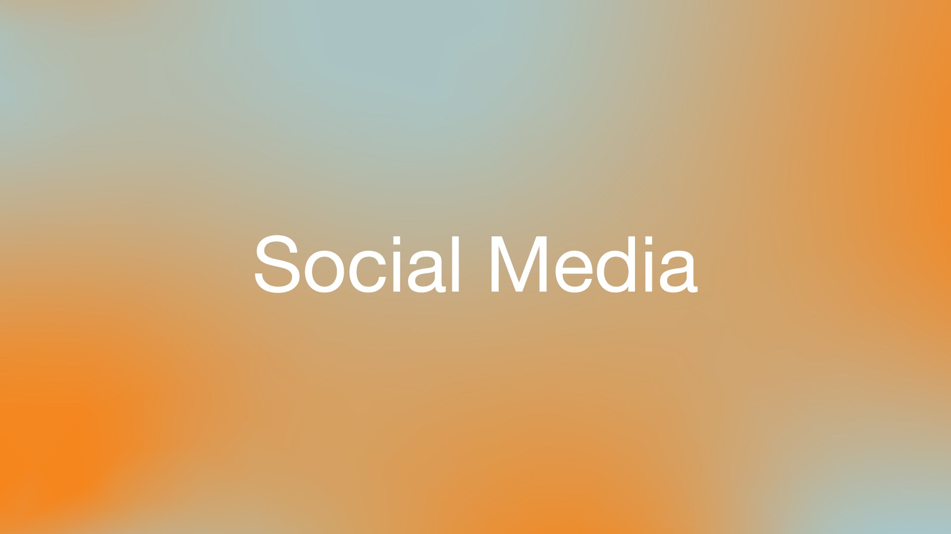 <p><strong>SOCIAL MEDIA</strong></p>